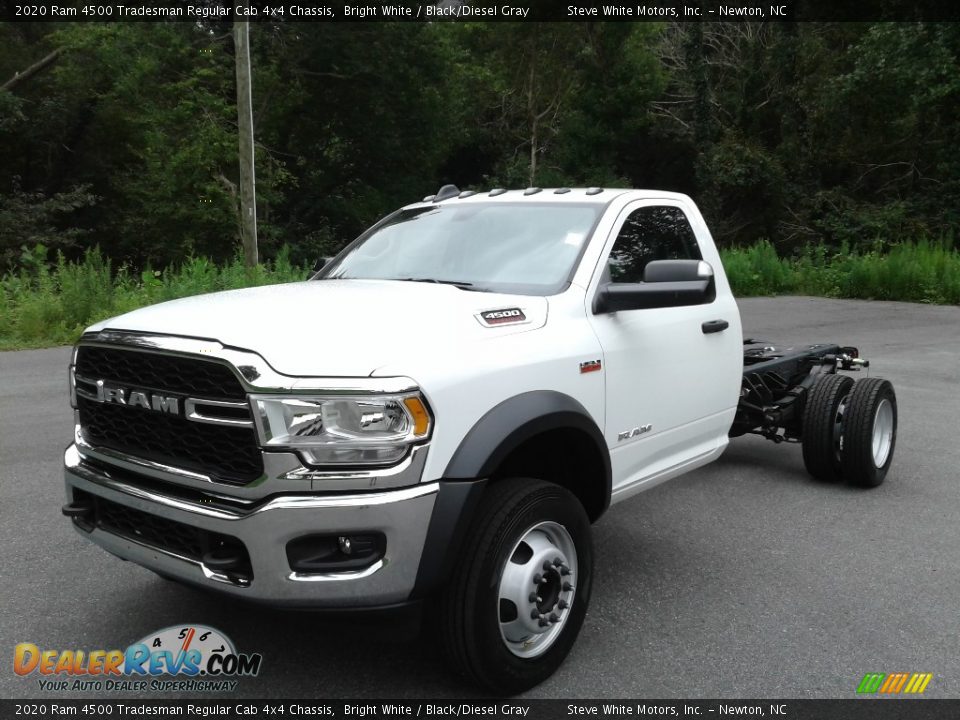 2020 Ram 4500 Tradesman Regular Cab 4x4 Chassis Bright White / Black/Diesel Gray Photo #2