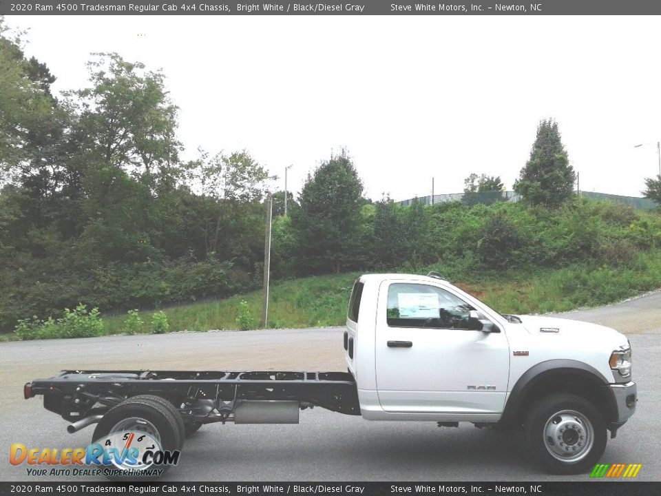 2020 Ram 4500 Tradesman Regular Cab 4x4 Chassis Bright White / Black/Diesel Gray Photo #5