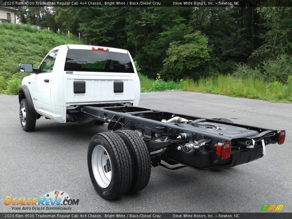 2020 Ram 4500 Tradesman Regular Cab 4x4 Chassis Bright White / Black/Diesel Gray Photo #8