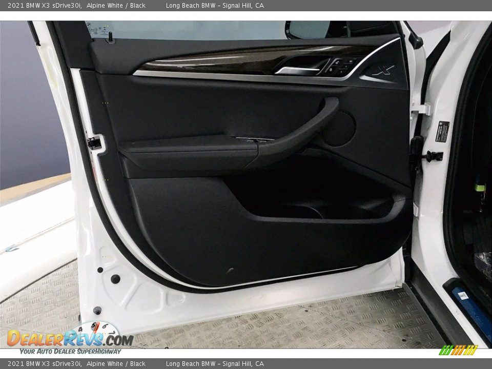 2021 BMW X3 sDrive30i Alpine White / Black Photo #13