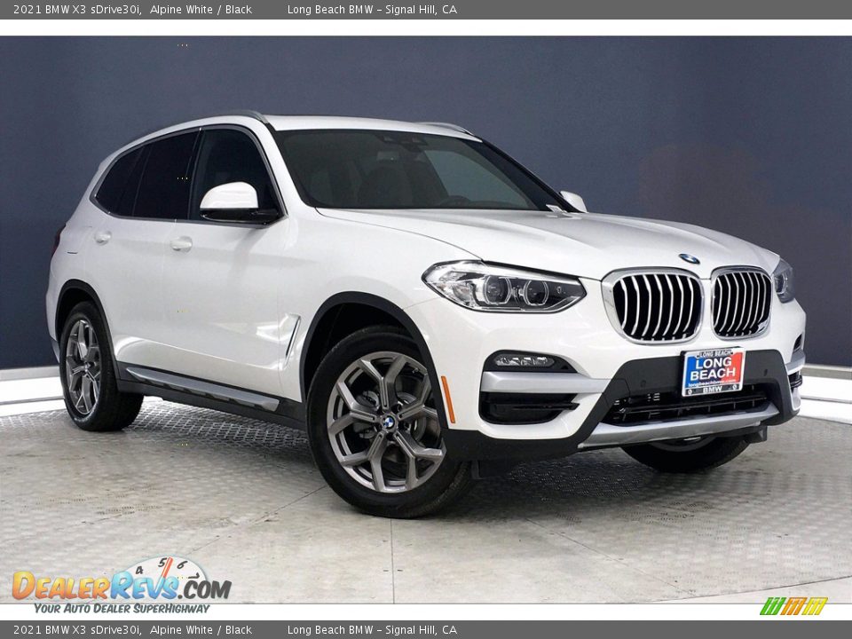 Front 3/4 View of 2021 BMW X3 sDrive30i Photo #19