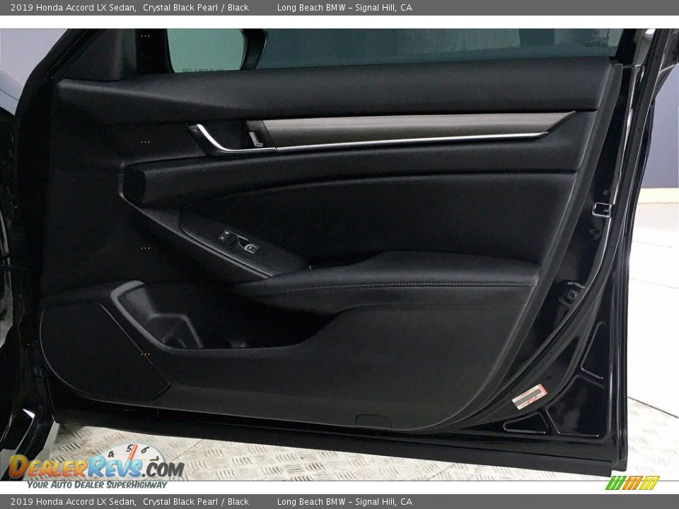 2019 Honda Accord LX Sedan Crystal Black Pearl / Black Photo #24