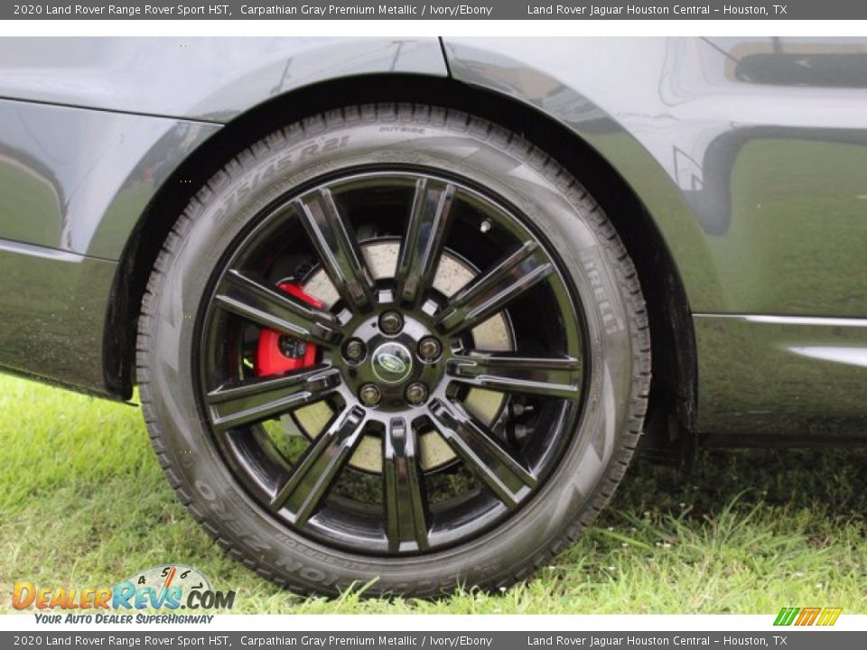 2020 Land Rover Range Rover Sport HST Carpathian Gray Premium Metallic / Ivory/Ebony Photo #10