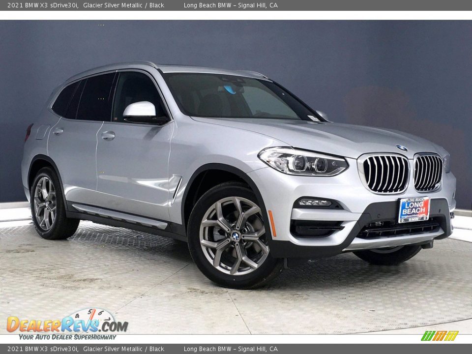 Front 3/4 View of 2021 BMW X3 sDrive30i Photo #19