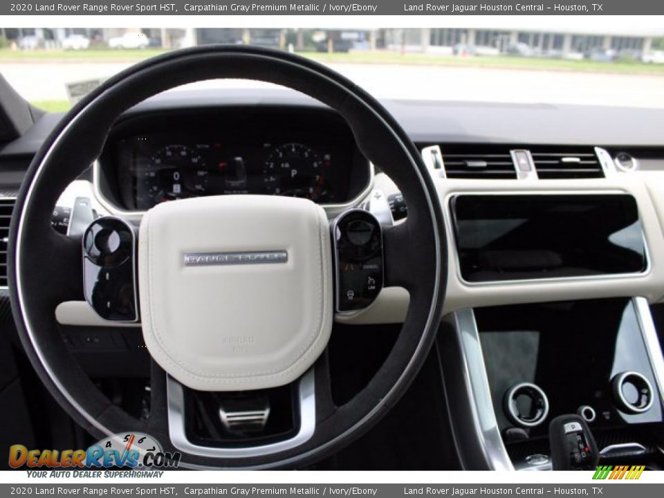 2020 Land Rover Range Rover Sport HST Carpathian Gray Premium Metallic / Ivory/Ebony Photo #23