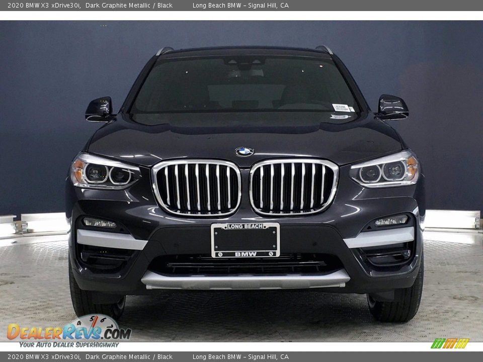 2020 BMW X3 xDrive30i Dark Graphite Metallic / Black Photo #2