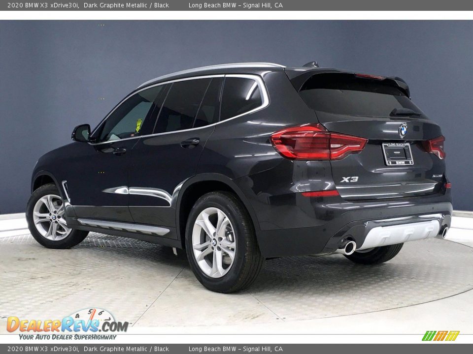 2020 BMW X3 xDrive30i Dark Graphite Metallic / Black Photo #3