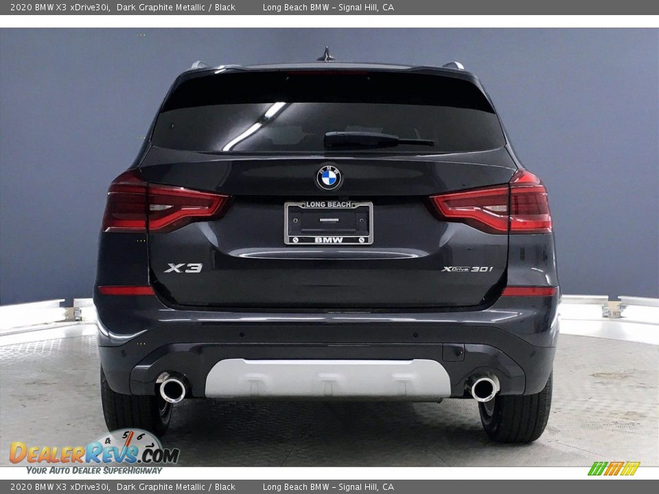 2020 BMW X3 xDrive30i Dark Graphite Metallic / Black Photo #4