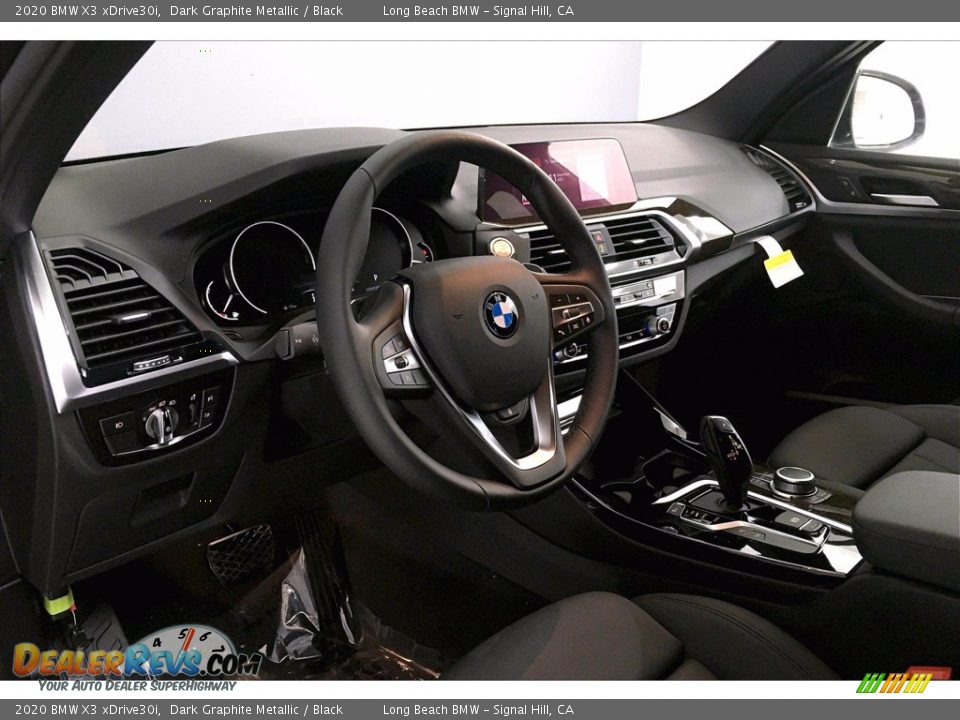 2020 BMW X3 xDrive30i Dark Graphite Metallic / Black Photo #7