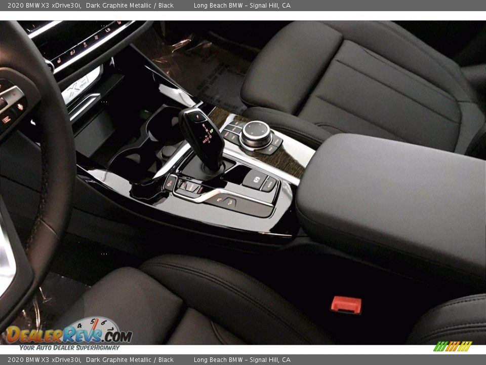 2020 BMW X3 xDrive30i Dark Graphite Metallic / Black Photo #8