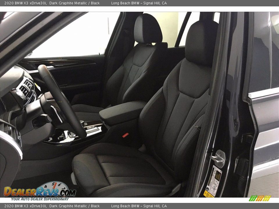 2020 BMW X3 xDrive30i Dark Graphite Metallic / Black Photo #9