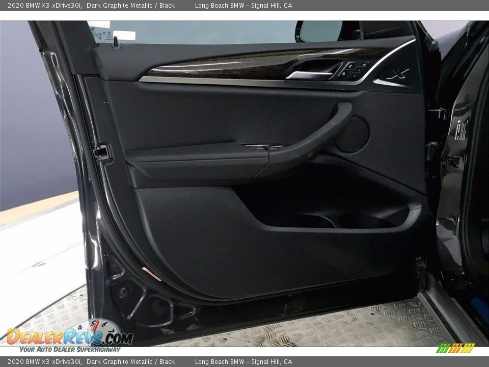 2020 BMW X3 xDrive30i Dark Graphite Metallic / Black Photo #13