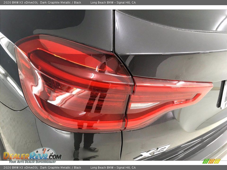 2020 BMW X3 xDrive30i Dark Graphite Metallic / Black Photo #15