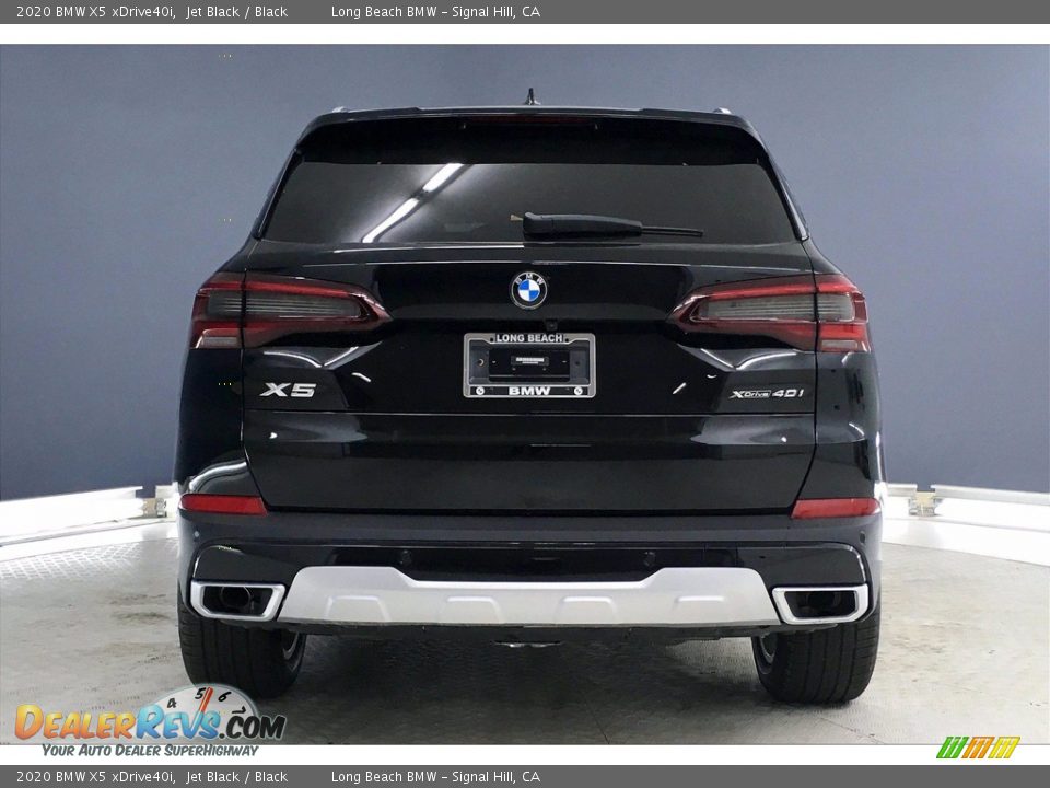 2020 BMW X5 xDrive40i Jet Black / Black Photo #4