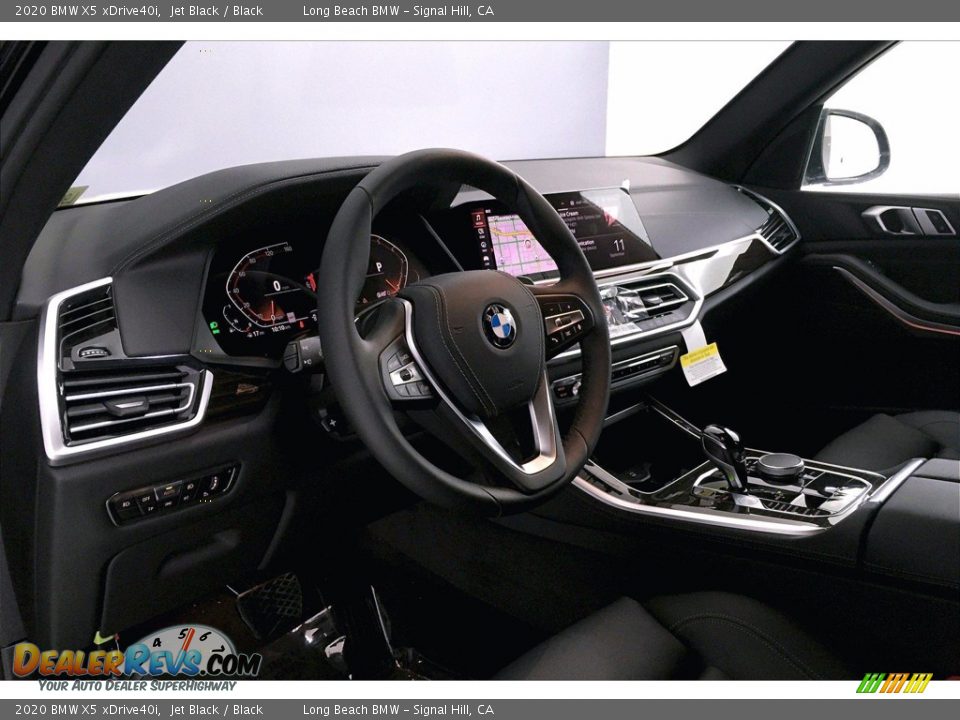 2020 BMW X5 xDrive40i Jet Black / Black Photo #7