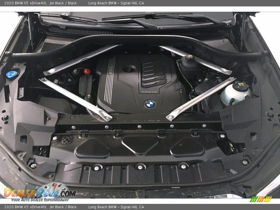 2020 BMW X5 xDrive40i Jet Black / Black Photo #10