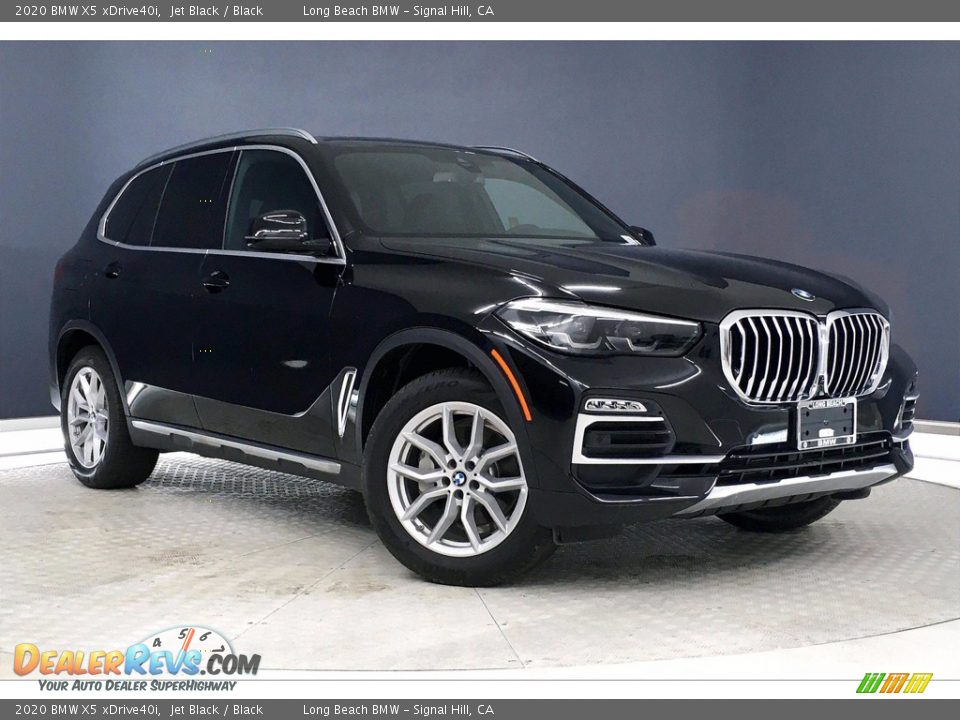 2020 BMW X5 xDrive40i Jet Black / Black Photo #19