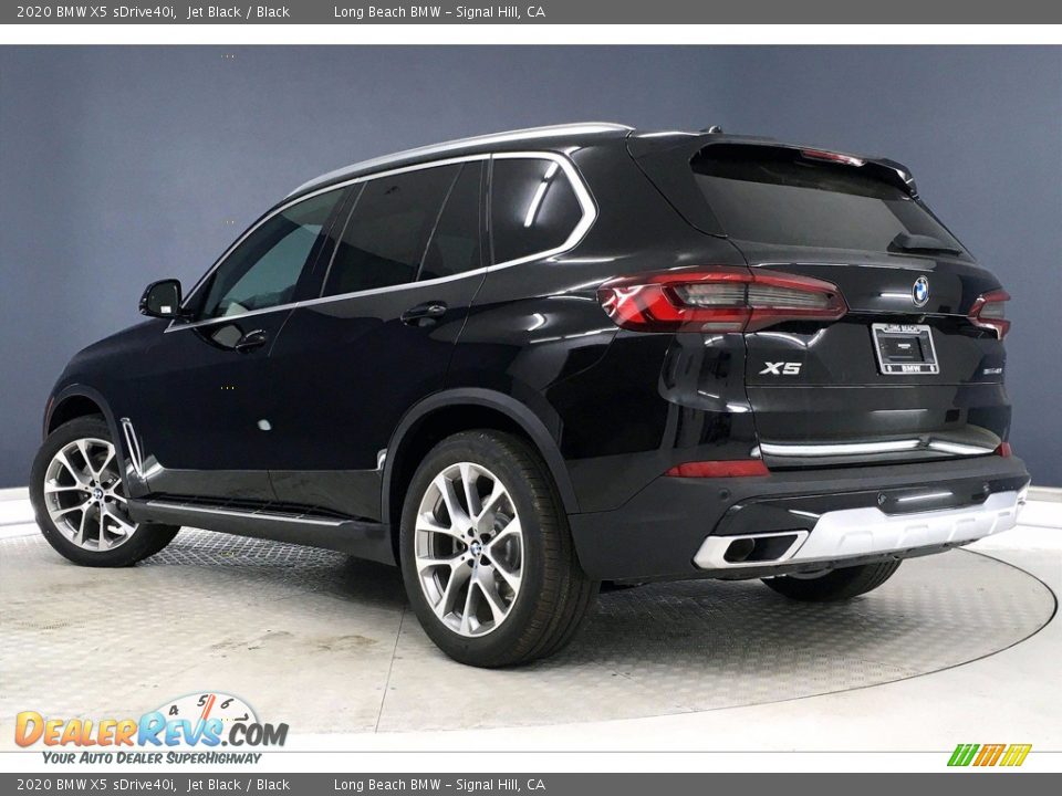 2020 BMW X5 sDrive40i Jet Black / Black Photo #3