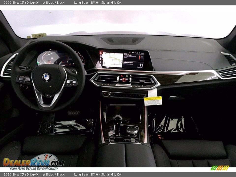 2020 BMW X5 sDrive40i Jet Black / Black Photo #5