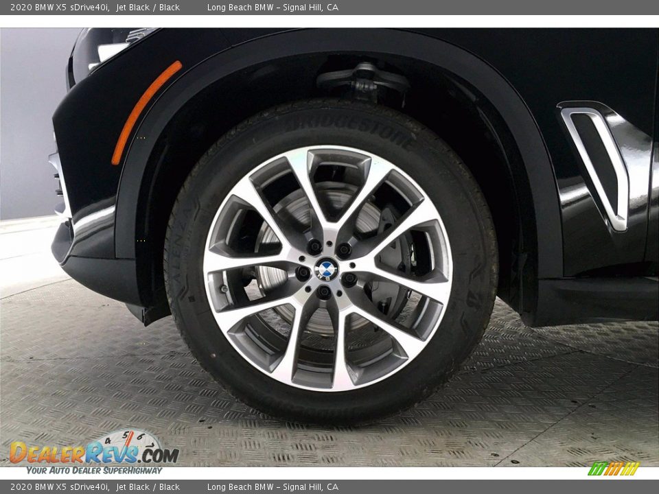 2020 BMW X5 sDrive40i Jet Black / Black Photo #12