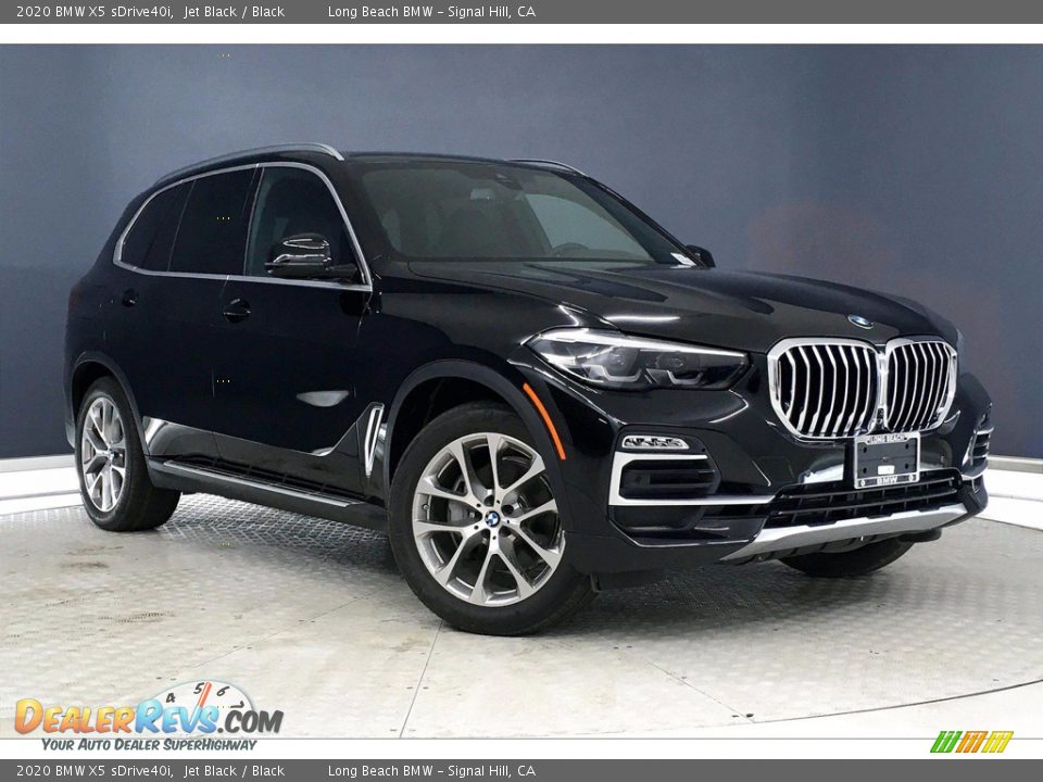 2020 BMW X5 sDrive40i Jet Black / Black Photo #19