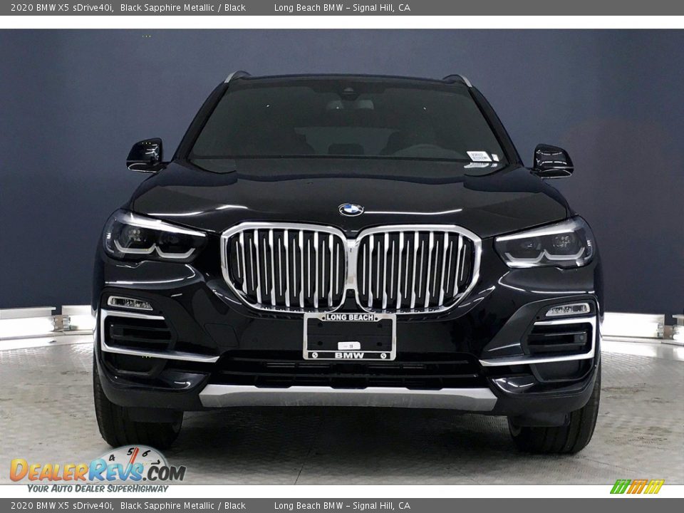 2020 BMW X5 sDrive40i Black Sapphire Metallic / Black Photo #2