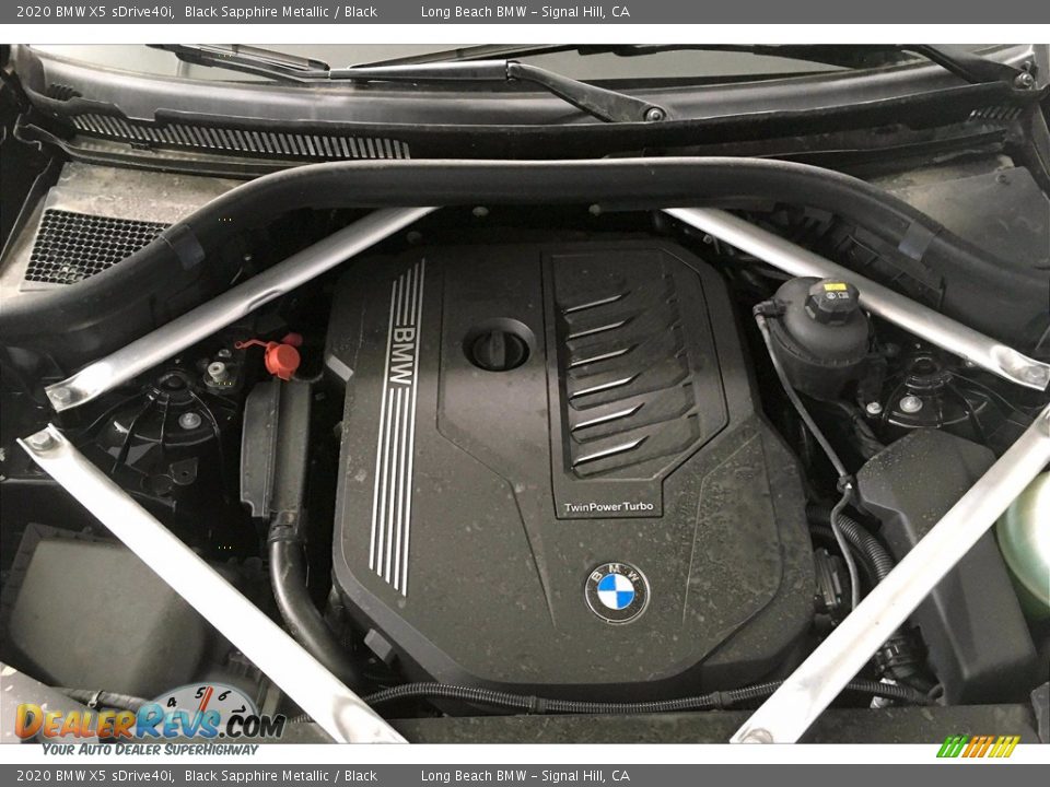 2020 BMW X5 sDrive40i Black Sapphire Metallic / Black Photo #11
