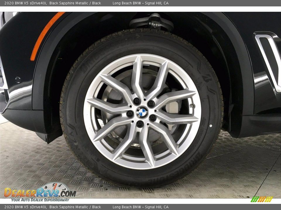 2020 BMW X5 sDrive40i Black Sapphire Metallic / Black Photo #12