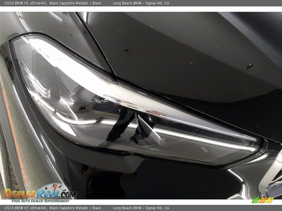 2020 BMW X5 sDrive40i Black Sapphire Metallic / Black Photo #14