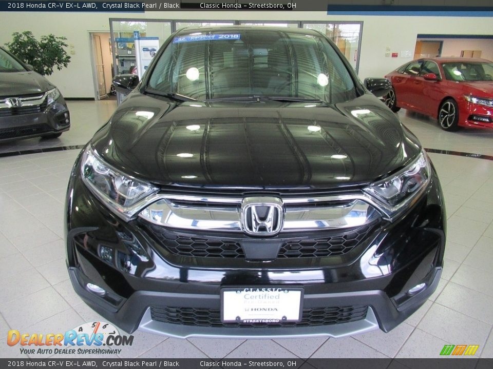 2018 Honda CR-V EX-L AWD Crystal Black Pearl / Black Photo #2