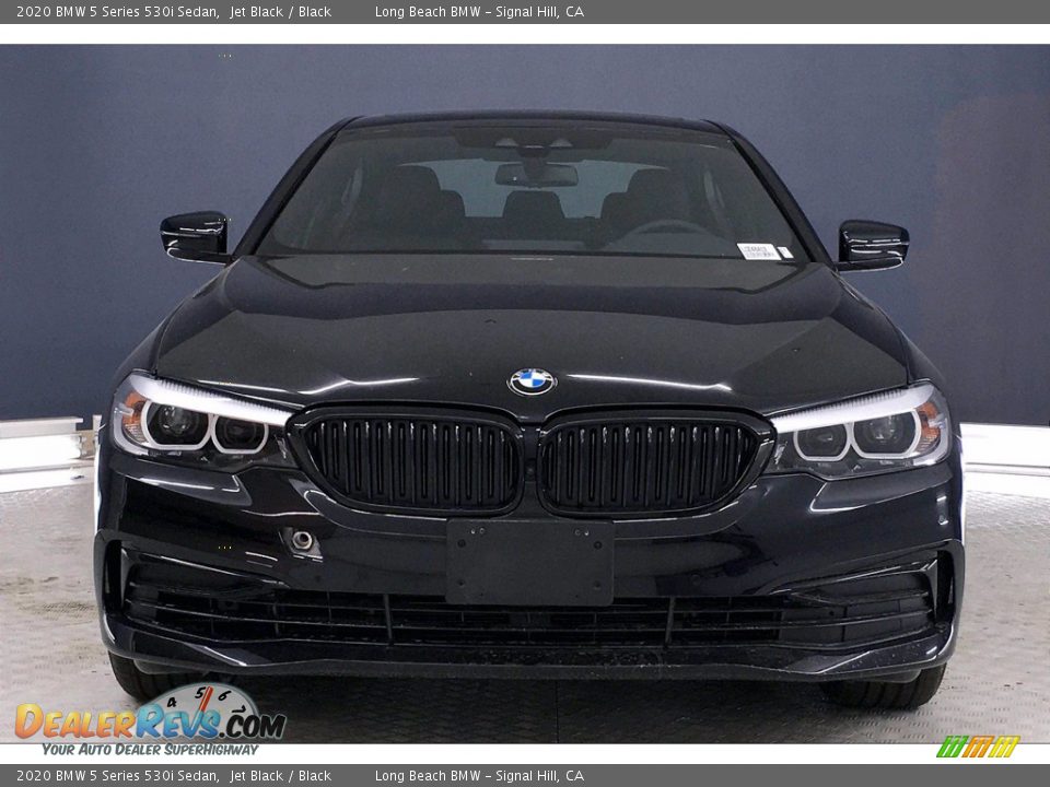 2020 BMW 5 Series 530i Sedan Jet Black / Black Photo #2