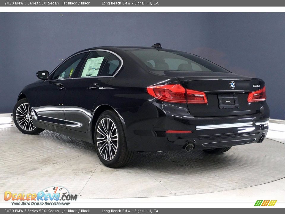 2020 BMW 5 Series 530i Sedan Jet Black / Black Photo #3