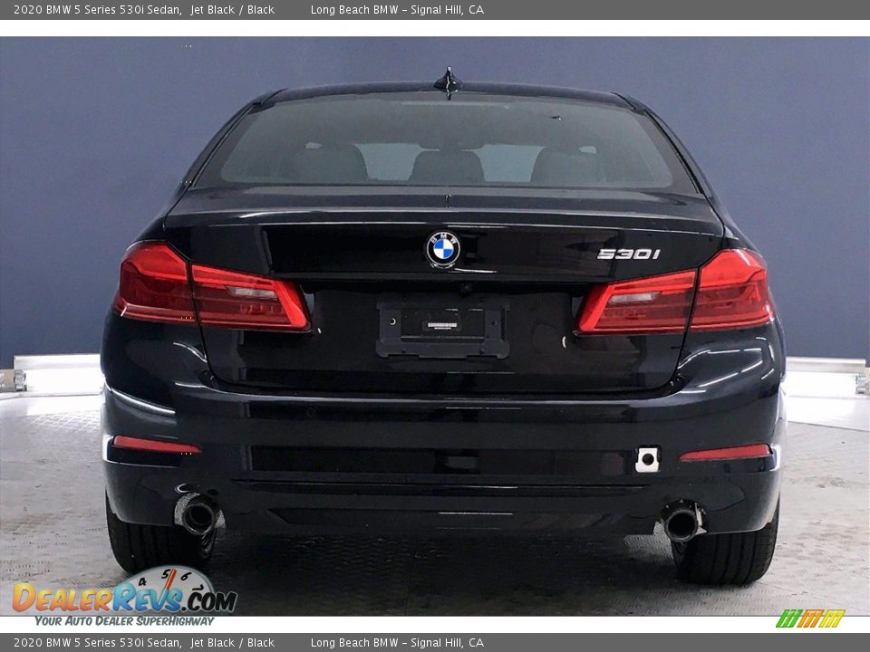 2020 BMW 5 Series 530i Sedan Jet Black / Black Photo #4