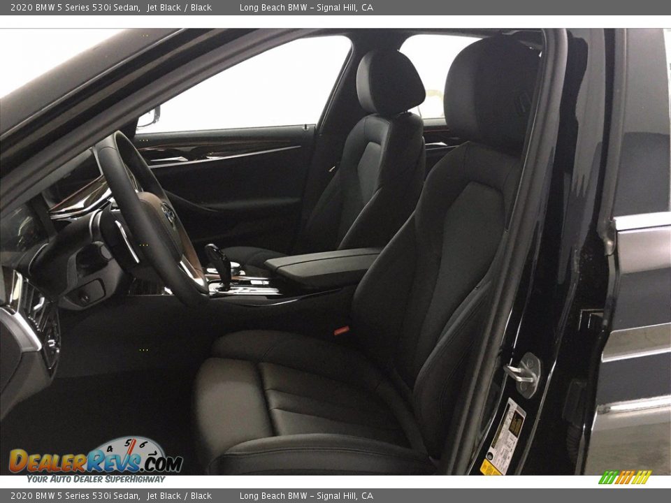 2020 BMW 5 Series 530i Sedan Jet Black / Black Photo #9