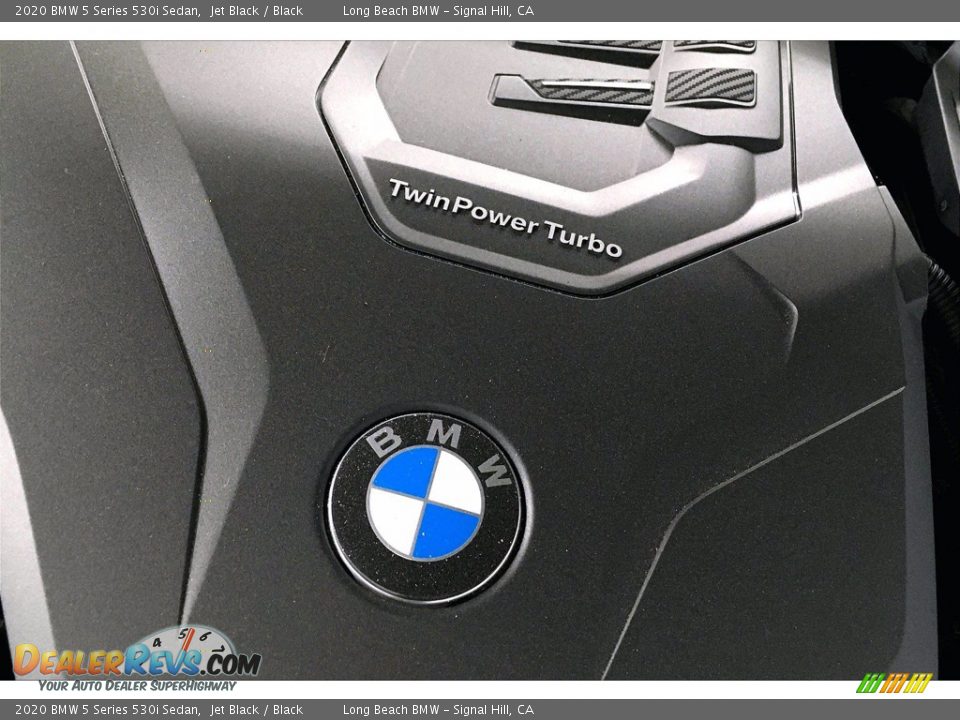 2020 BMW 5 Series 530i Sedan Jet Black / Black Photo #11