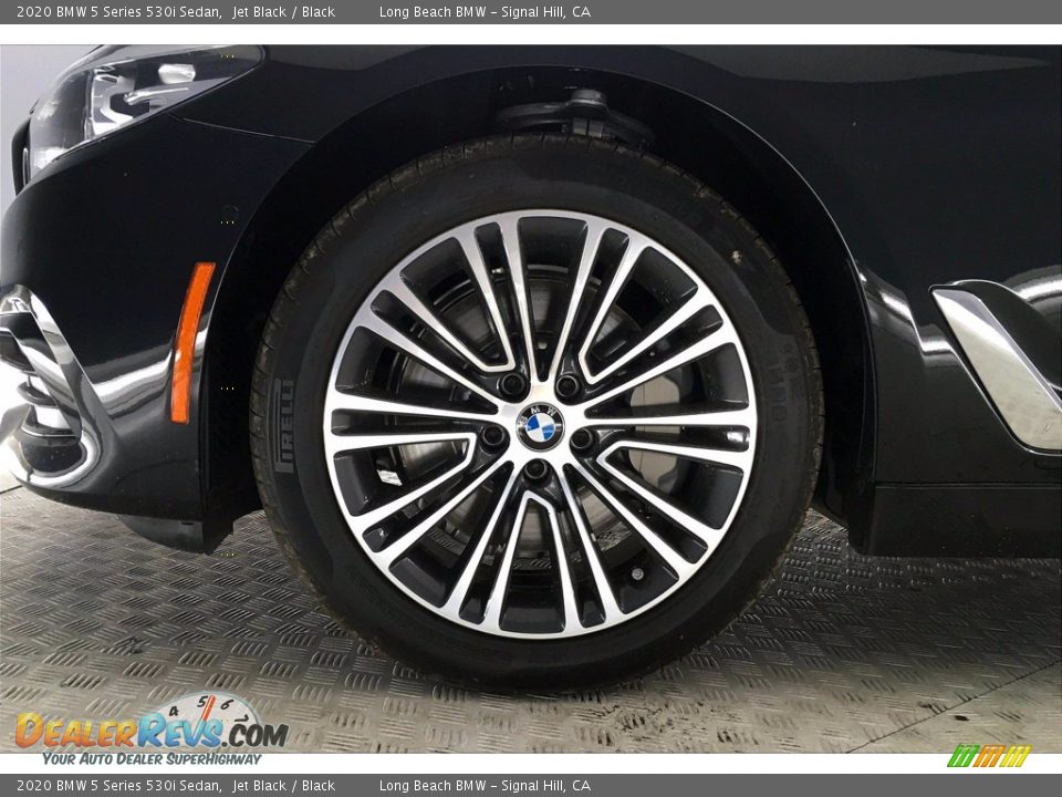 2020 BMW 5 Series 530i Sedan Jet Black / Black Photo #12