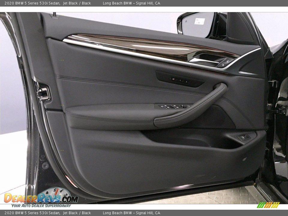 2020 BMW 5 Series 530i Sedan Jet Black / Black Photo #13