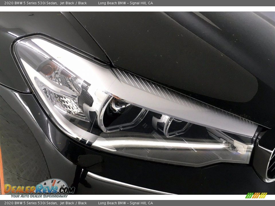2020 BMW 5 Series 530i Sedan Jet Black / Black Photo #14