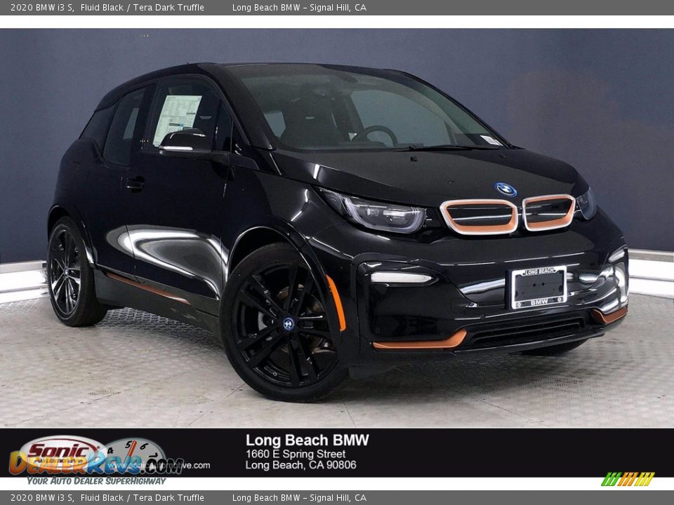 2020 BMW i3 S Fluid Black / Tera Dark Truffle Photo #1