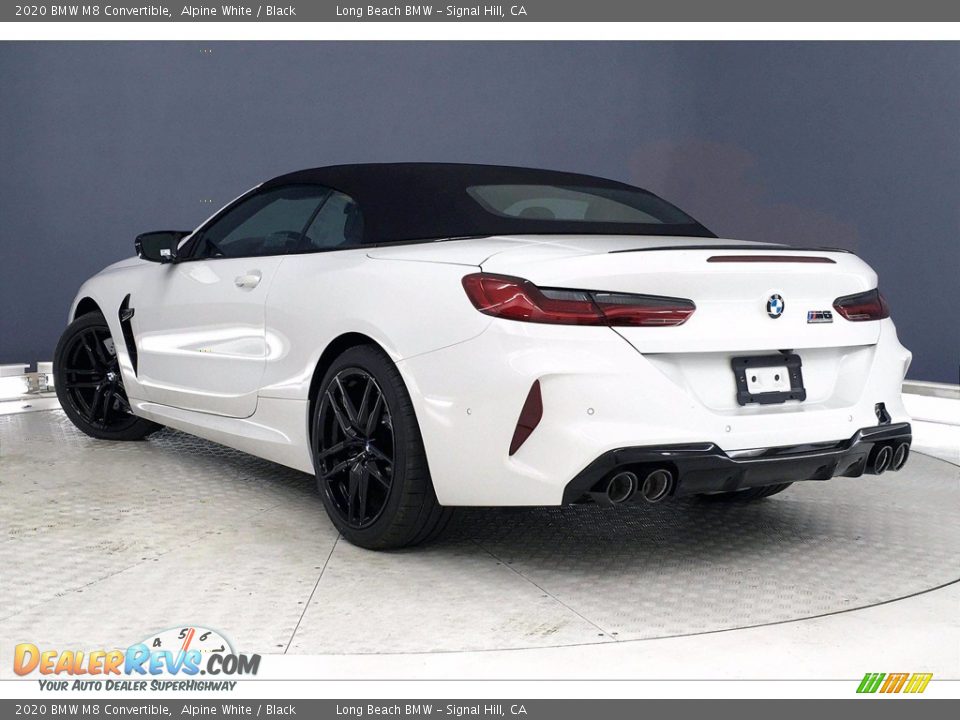 2020 BMW M8 Convertible Alpine White / Black Photo #3