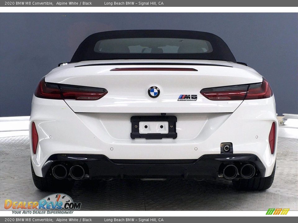 2020 BMW M8 Convertible Alpine White / Black Photo #4