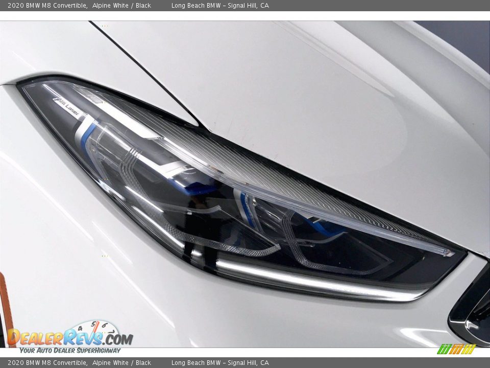 2020 BMW M8 Convertible Alpine White / Black Photo #14