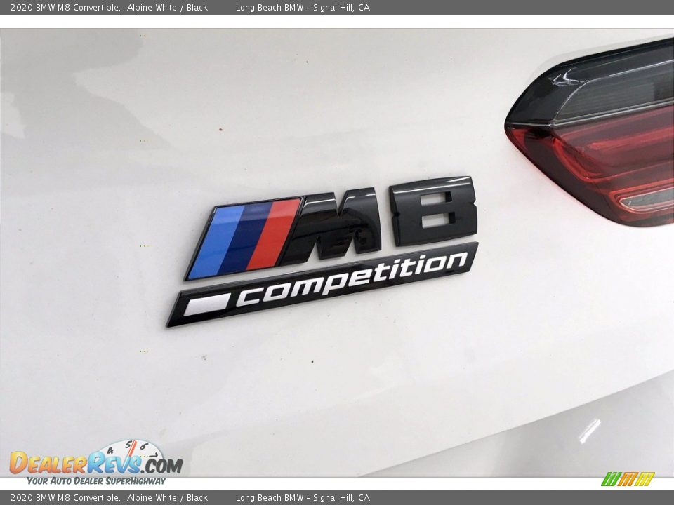 2020 BMW M8 Convertible Alpine White / Black Photo #16