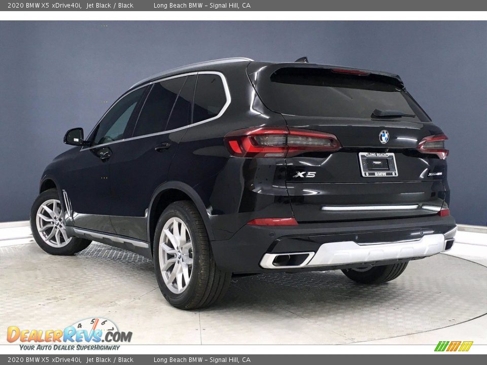 2020 BMW X5 xDrive40i Jet Black / Black Photo #3