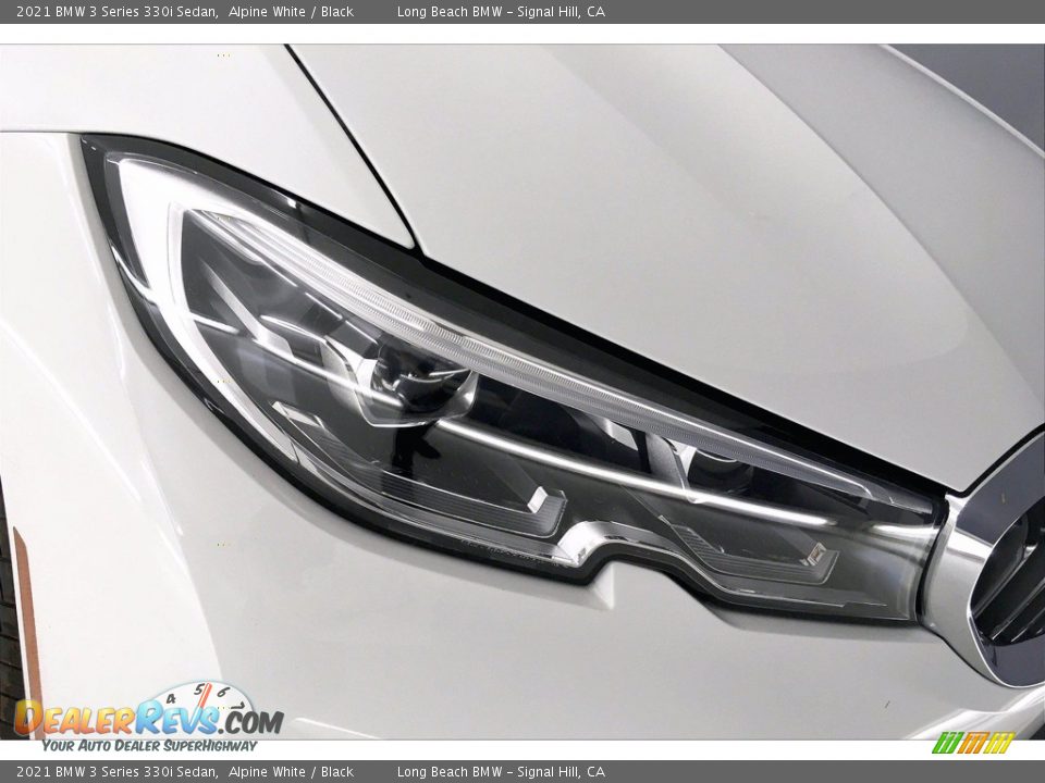 2021 BMW 3 Series 330i Sedan Alpine White / Black Photo #14