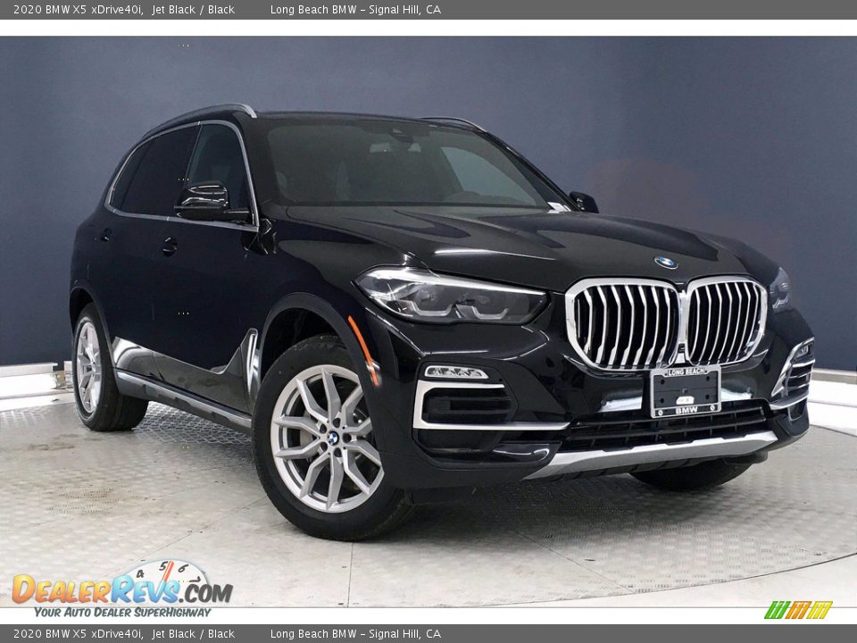 2020 BMW X5 xDrive40i Jet Black / Black Photo #19