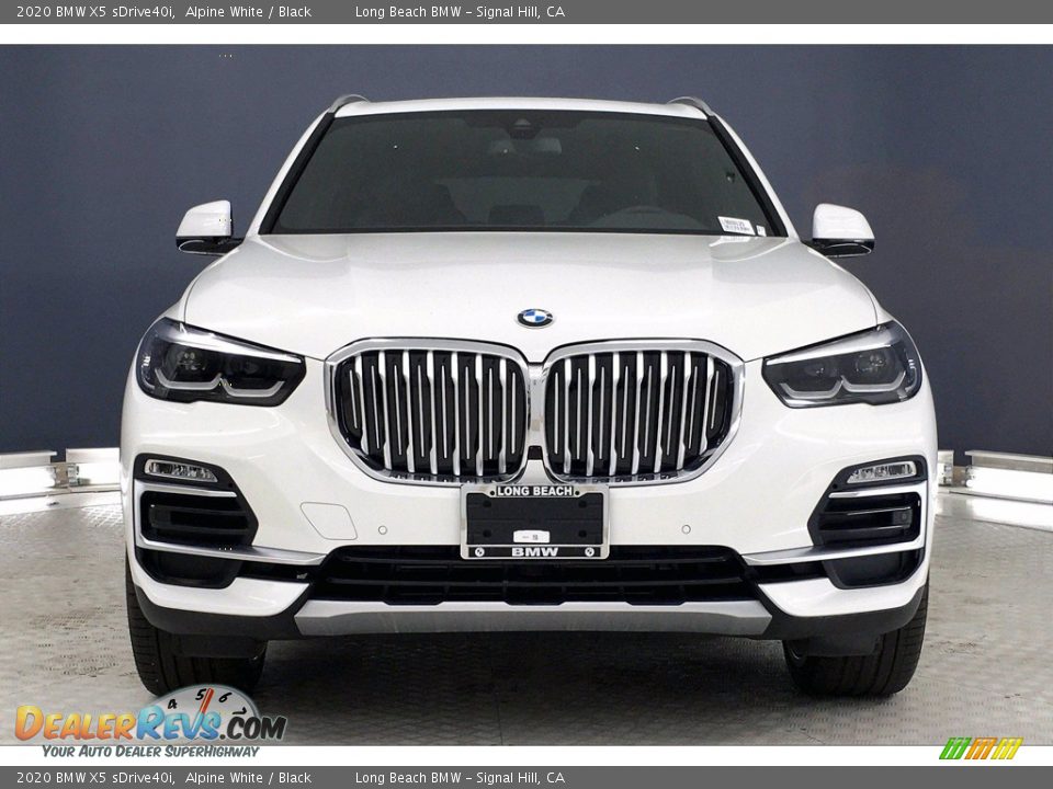 2020 BMW X5 sDrive40i Alpine White / Black Photo #2