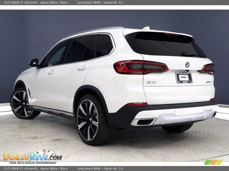 2020 BMW X5 sDrive40i Alpine White / Black Photo #3