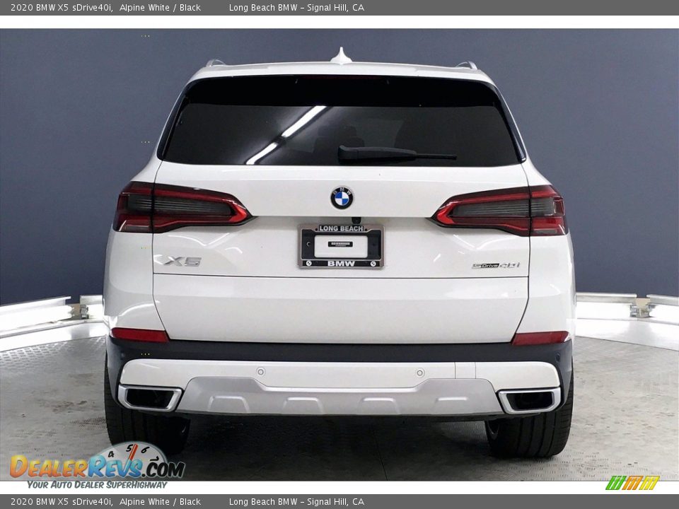 2020 BMW X5 sDrive40i Alpine White / Black Photo #4