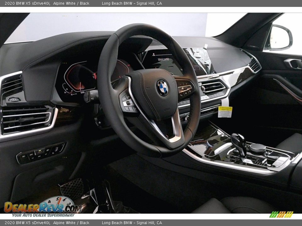 2020 BMW X5 sDrive40i Alpine White / Black Photo #7